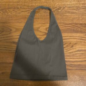 urban outfitters halter crop top